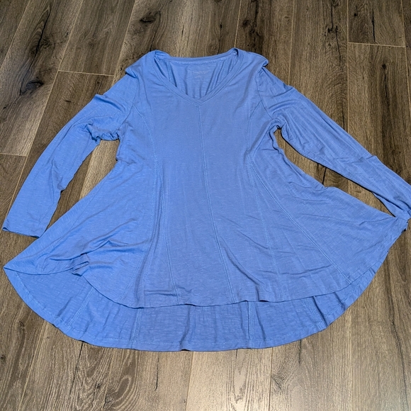 Soft Surroundings Tops - Soft Surroundings Tunnic Shirt Womens Large Blueish Purple Colour. A Line.